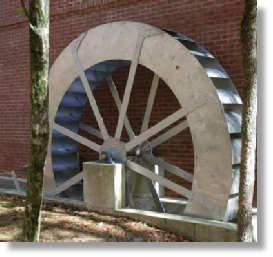 Poncelet Waterwheel