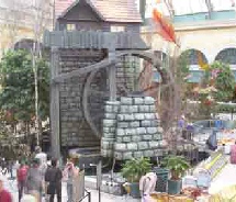 Bellagio Hotel Las Vagas  15ft Waterwheel Factory