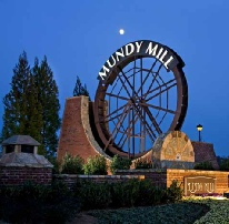 Mundy Mill Entrance Sign  NC 18ft