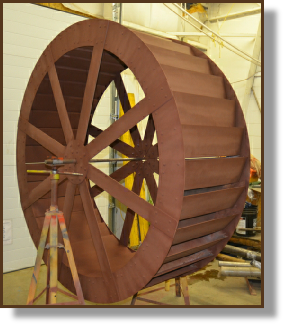 6ft Aluminum Waterwheel